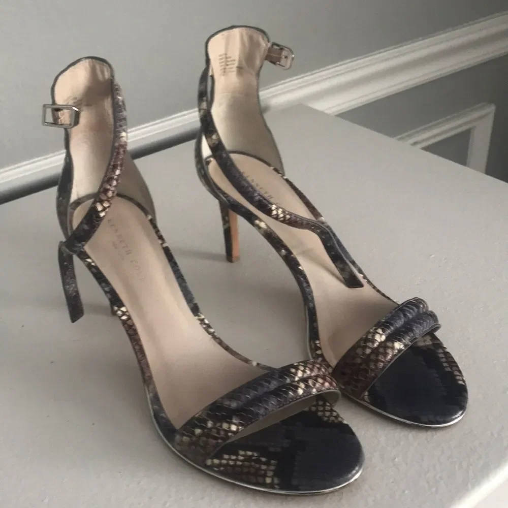 Kenneth Cole Snakeskin Print Women’s Heel